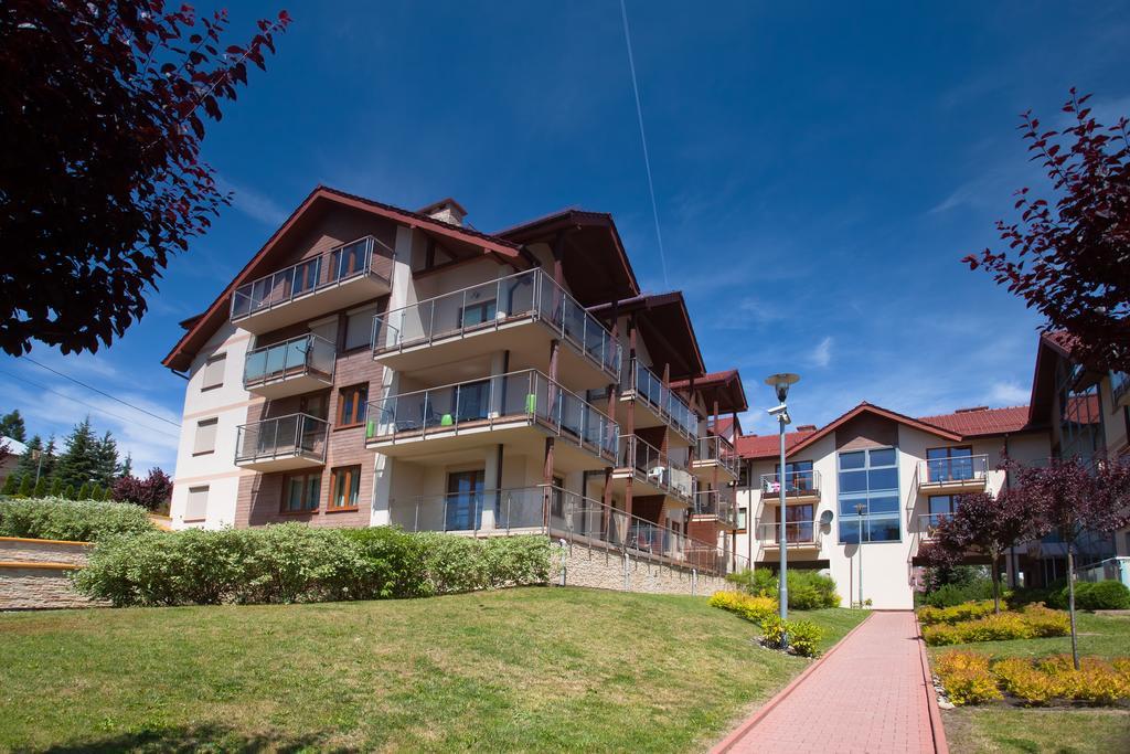 Ferienwohnung Apartament Szmaragdowy Krynica-Zdrój Exterior foto